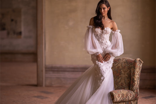 Off-the-Shoulder Long Sleeve Wedding Dresses: Timeless Elegance
