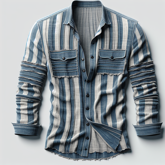 Men's Stripe Shirt (Pack of 6)  